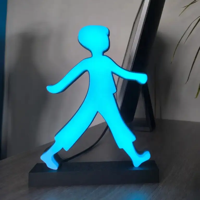 Lightbox LED z logo